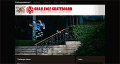 Desktop Screenshot of challengeskateboard.com